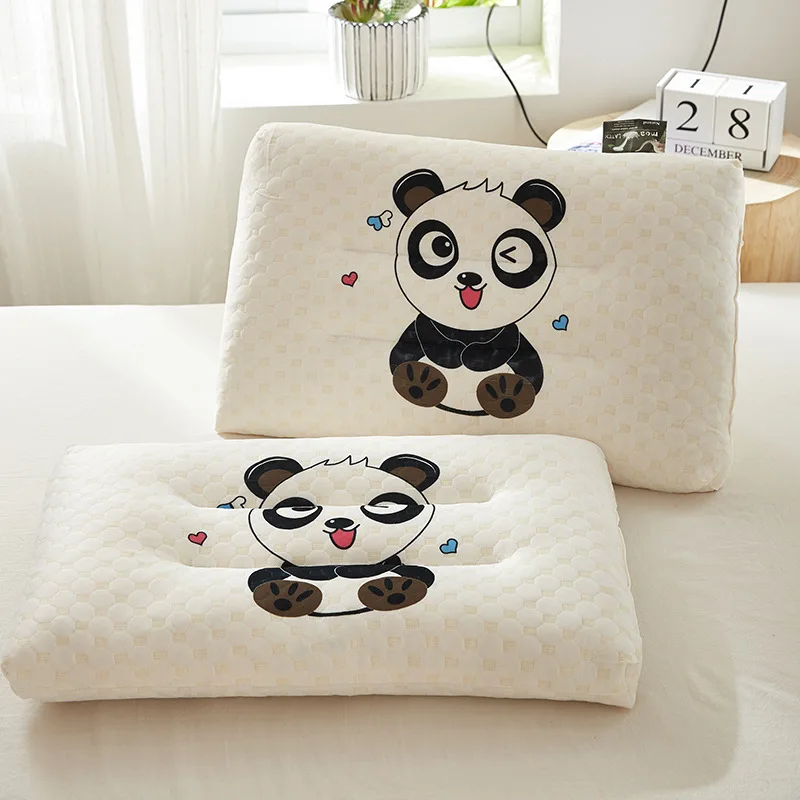 Детская подушка из натурального латекса детские подушки для сна с мультяшным