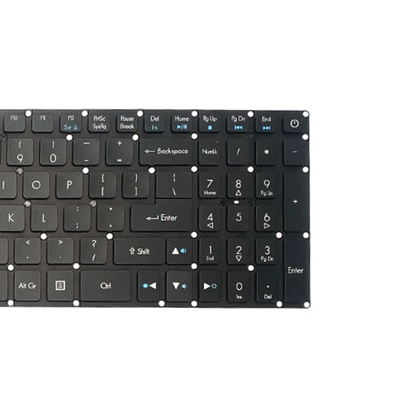 Клавиатура для ноутбуков Acer Nitro черная клавиатура 5 1 2 N16C7 N17C1 с подсветкой без