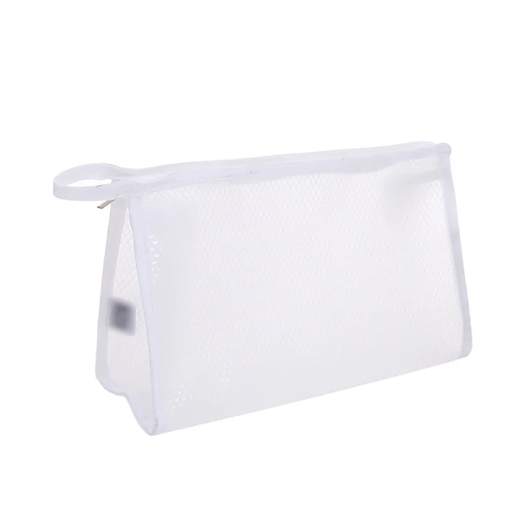 

New Fashion Storage Organizer Bags Mesh Waterproof Portable Cosmetic Bags for Out Door Travel Organizer Black / White -30