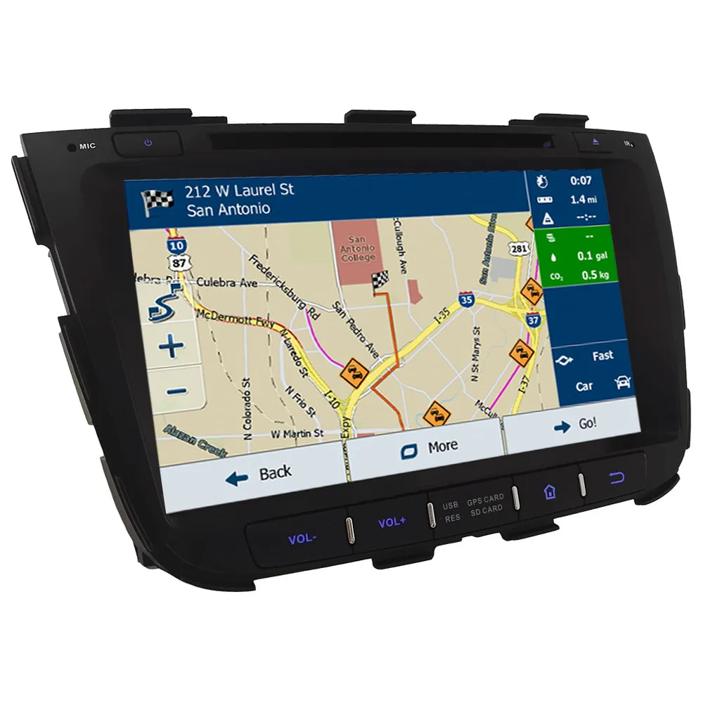 Klyde ips 4G Android 9,0 Восьмиядерный 4 Гб ОЗУ 64 Гб ПЗУ DSP BT автомобильный DVD мультимедийный плеер радио gps ГЛОНАСС для Kia Sorento 2013