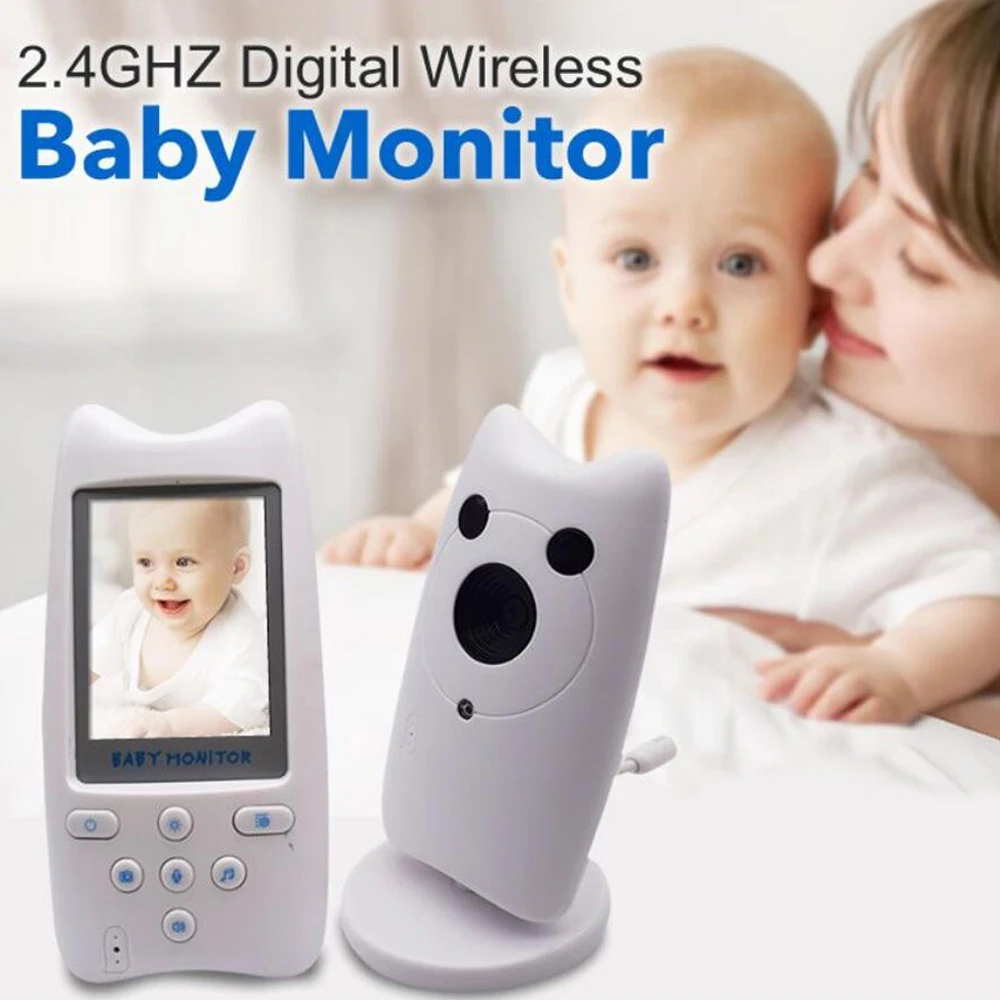 Цифровая беспроводная радионяня 2 4 ГГц двусторонняя система голосового контроля