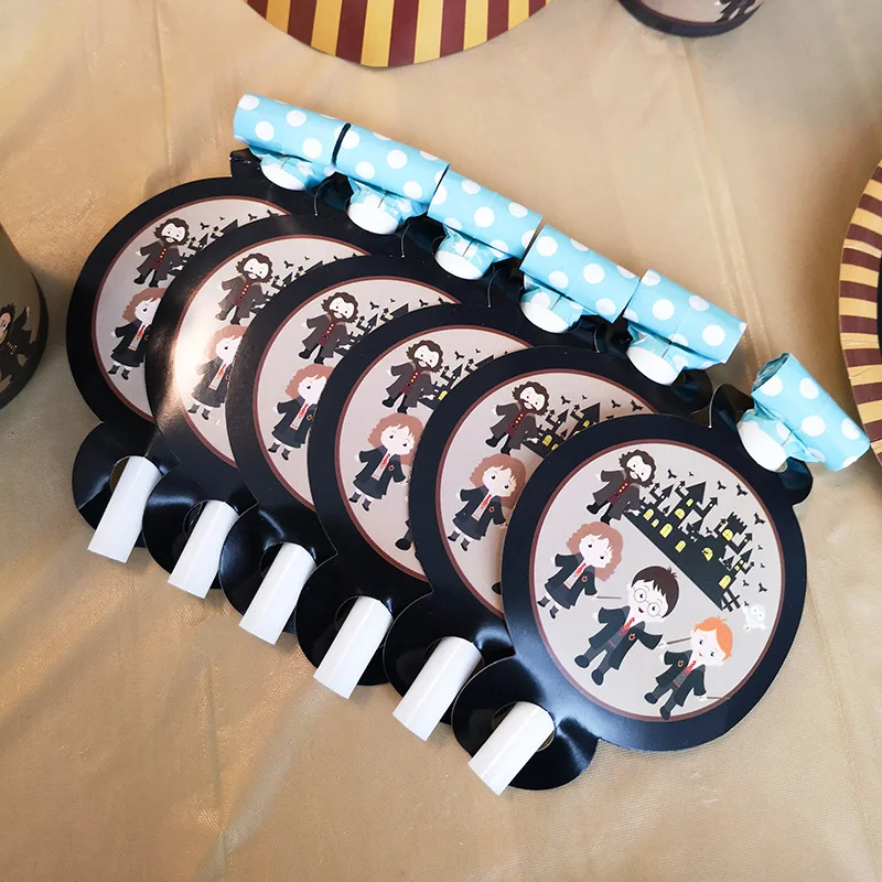 

Baby Shower Boy Birthday Party Decorations Magic Theme Disposable Tableware Paper Plate/Cups/Napkins/Banner