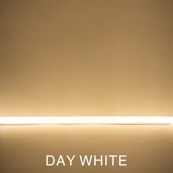 Day White 10 шт. светодиодный светильник 72 светодиодный s 220V светодиодный свет трубки прозрачный корпус молочно-белый корпус 30 см 50 см теплый холодный день белая кухня под шкаф - Испускаемый цвет: Day White