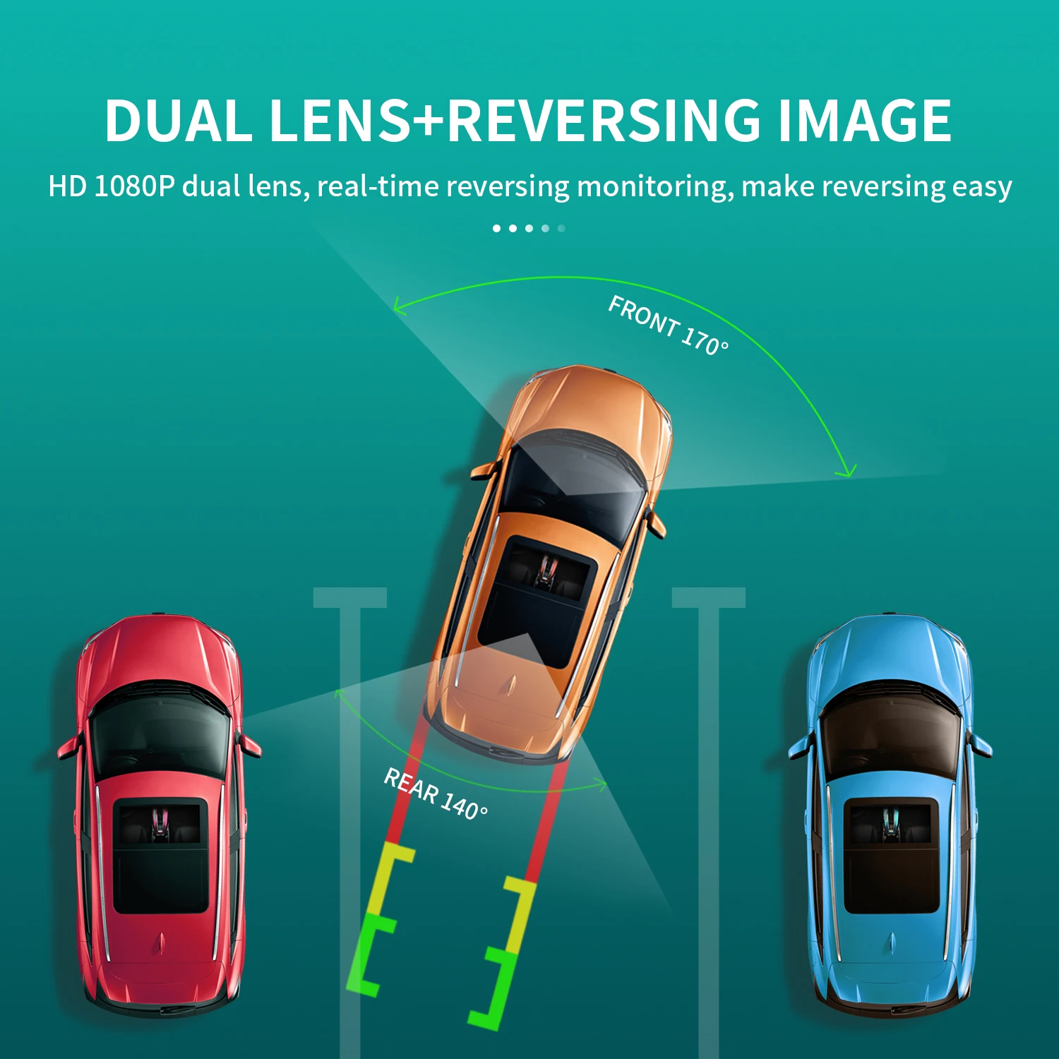 

MIRROR Dash Cam 1080P 4.5 inch IPS touch screen Dash Camera Night Vision dual lens car dvr car camera