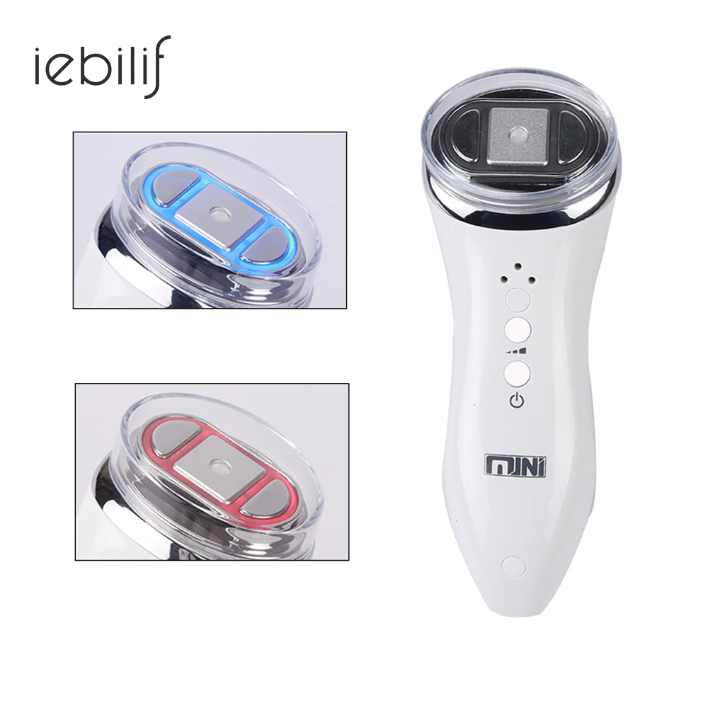 Koop Ultrasone Mini Bipolaire Hifu Rf Radio Frequentie Massager Gezicht Lifting Schoonheid Therapie Anti-Rimpel Huidverjonging Home Spa