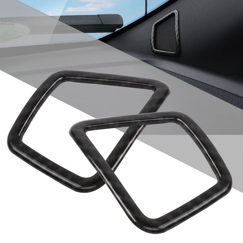 2 шт. накладки на переднюю стойку колонки из углеродного волокна для Ford F150 2015-2017 |