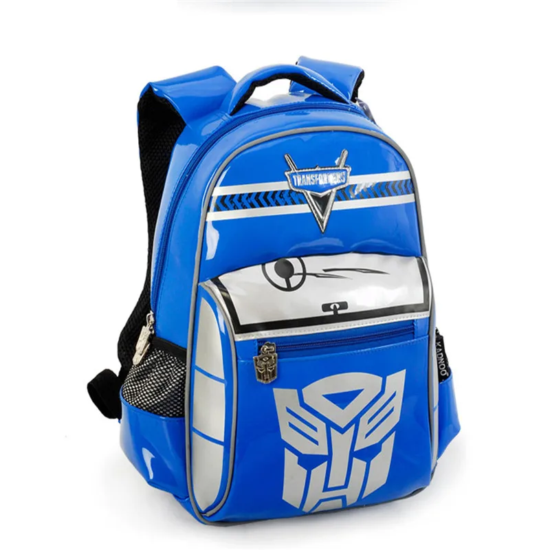 Трансформеры новый мультфильм герой шаблон детская школьная сумка Начальная
