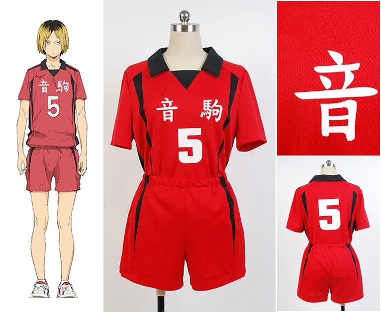 Аниме Haikyuu Nekoma школьная форма Kuroo Tetsurou/kozumekenma Джерси № 1 и №. Костюм униформы для