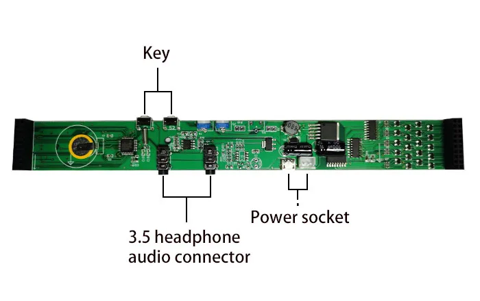 Koop Led Audio Level Diy Professionele Bladmuziek Display Enkele Chip Elektronische Productie USB5 12V Double Channel Licht Kubus Tafel