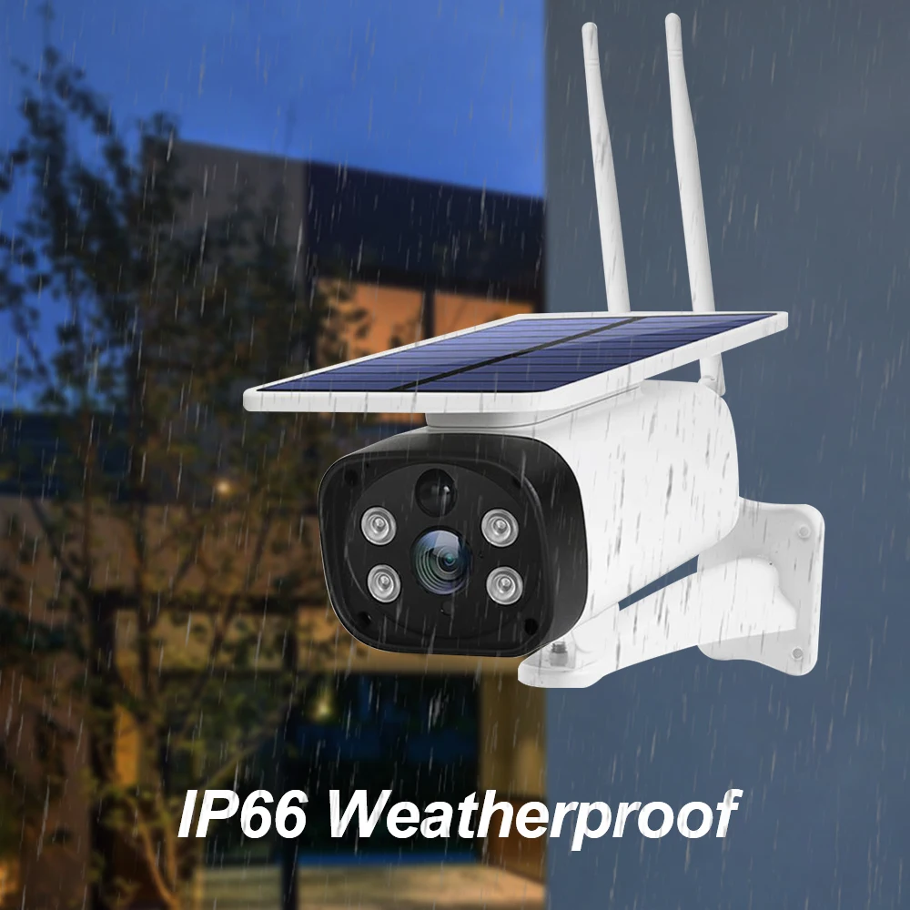 ZGWANG HD 1080P камера безопасности на солнечной батарее беспроводная IP Внешняя