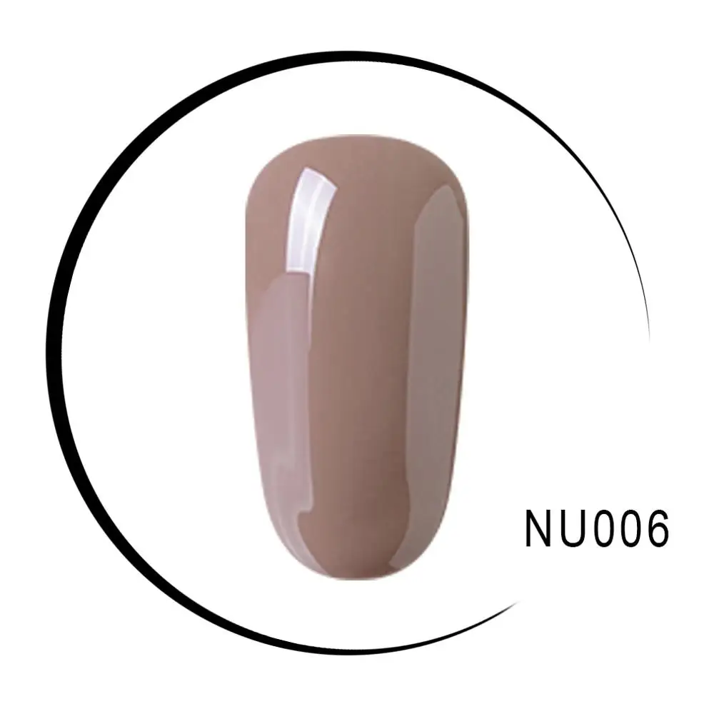 NU006 Elite99 Any1 10 мл УФ-гель для ногтей Серый Цвет Гель-лак для ногтей Vernis Полупостоянный праймер для ногтей Гель-лак - Цвет: NU006