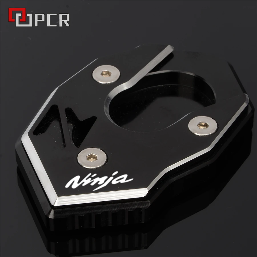 Боковая подставка для мотоцикла увеличивающая пластину выдвижная KAWASAKI NINJA 250 300 650