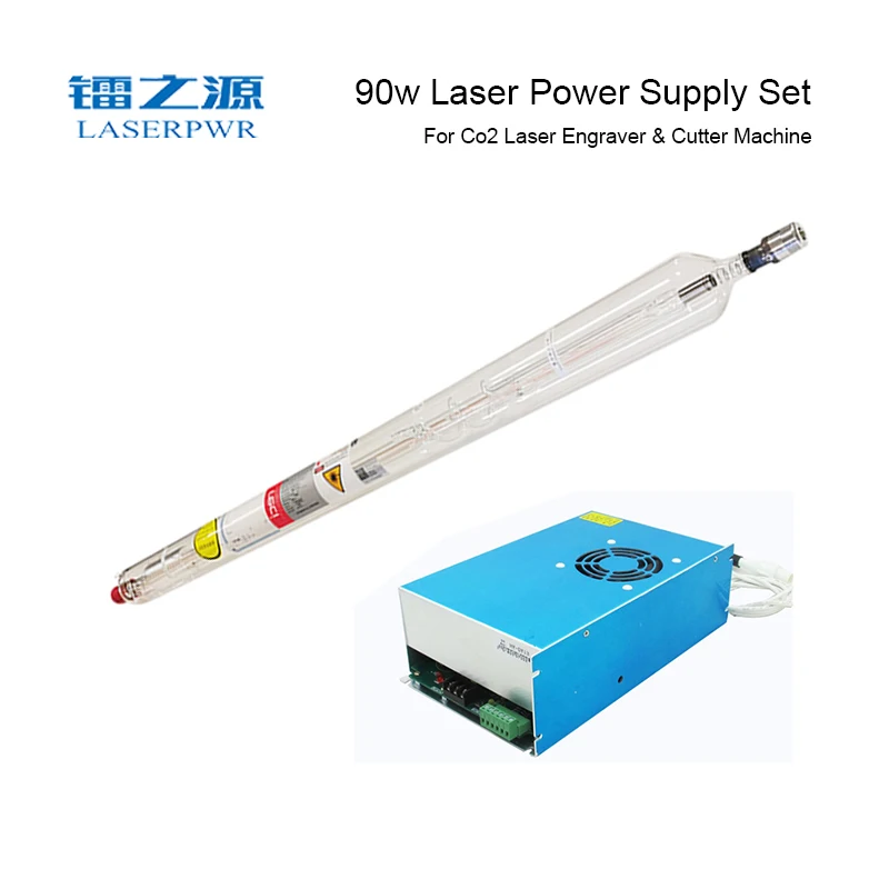 

Лидер продаж, лазерная трубка LASERPWR RECI T2 CO2 + блок питания DY13 для лазерной маркировочной машины 90 Вт 100 Вт