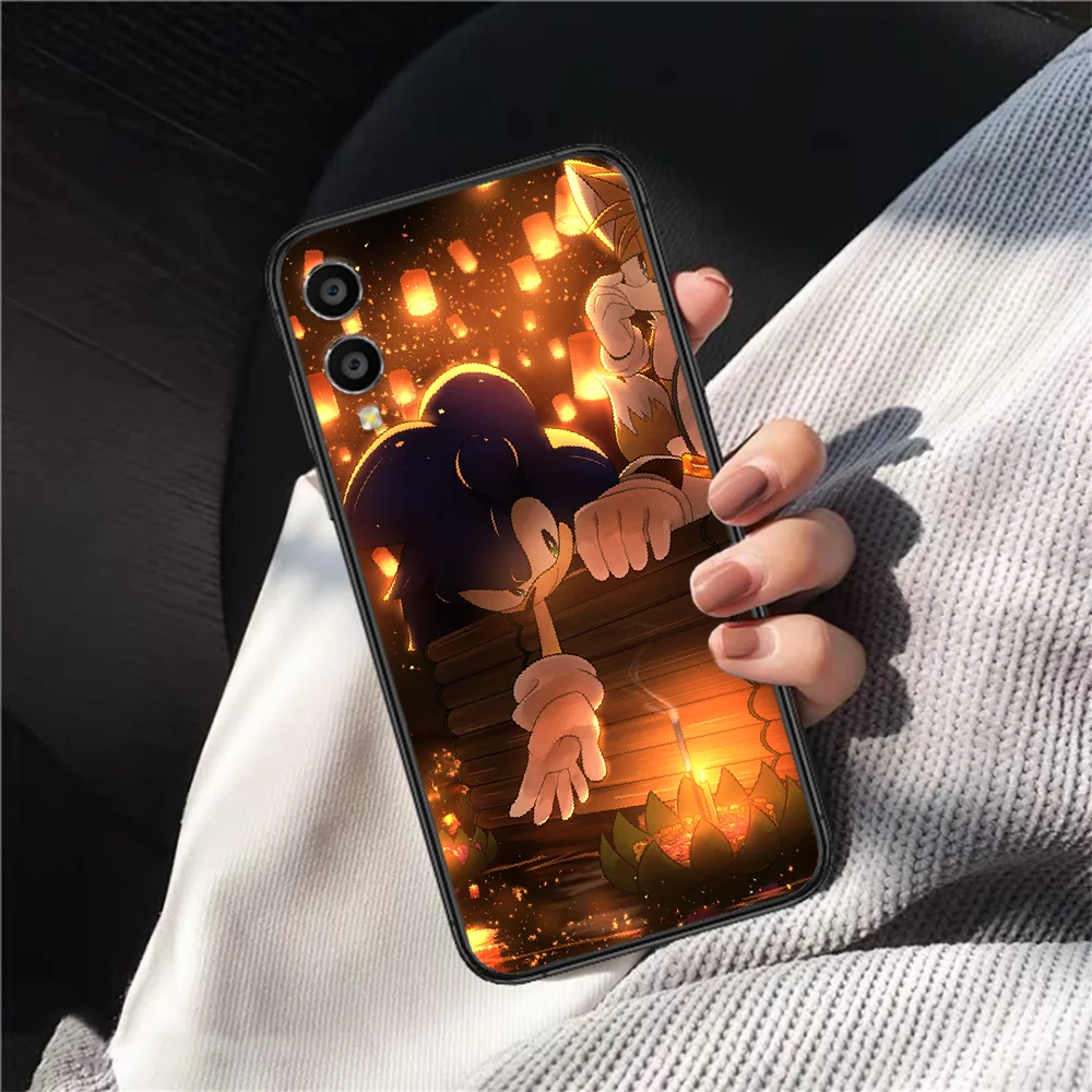 

Sonic The Hedgehog Anime Phone Case For HUAWEI Honor 6 7 8 A S 9 X Mate 10 20 30 i Lite Pro Y7 2019 black Shell Pretty Cover