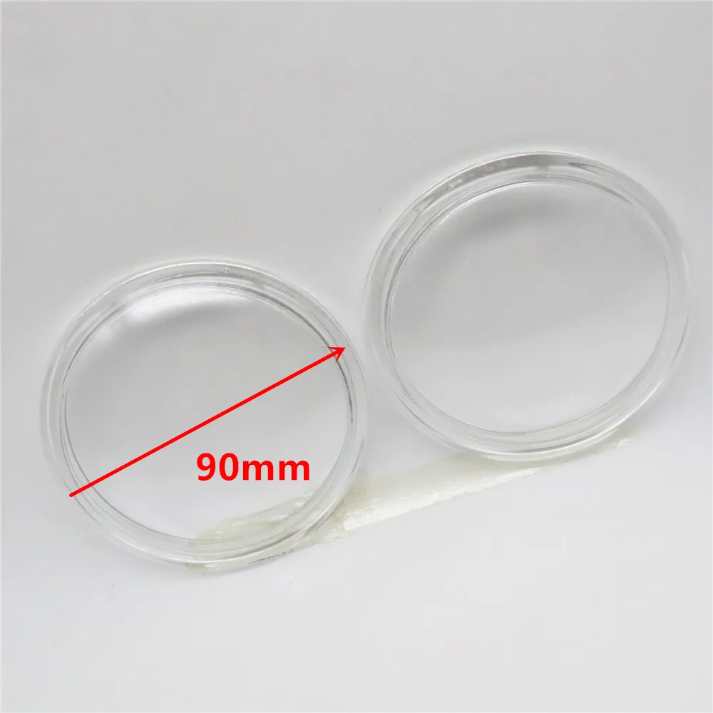 2 шт. противотуманное стекло круглый диаметр 90 мм Противотуманные фары для Range Rover