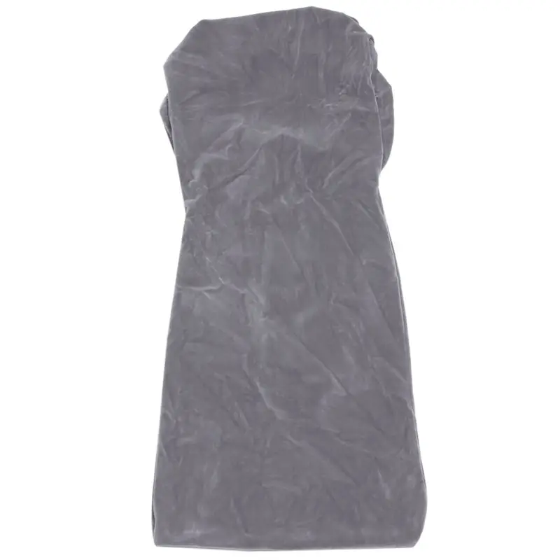 Стрейч лиса бархат ткань столовая свадьба кухня дома короткие чехлы на стулья