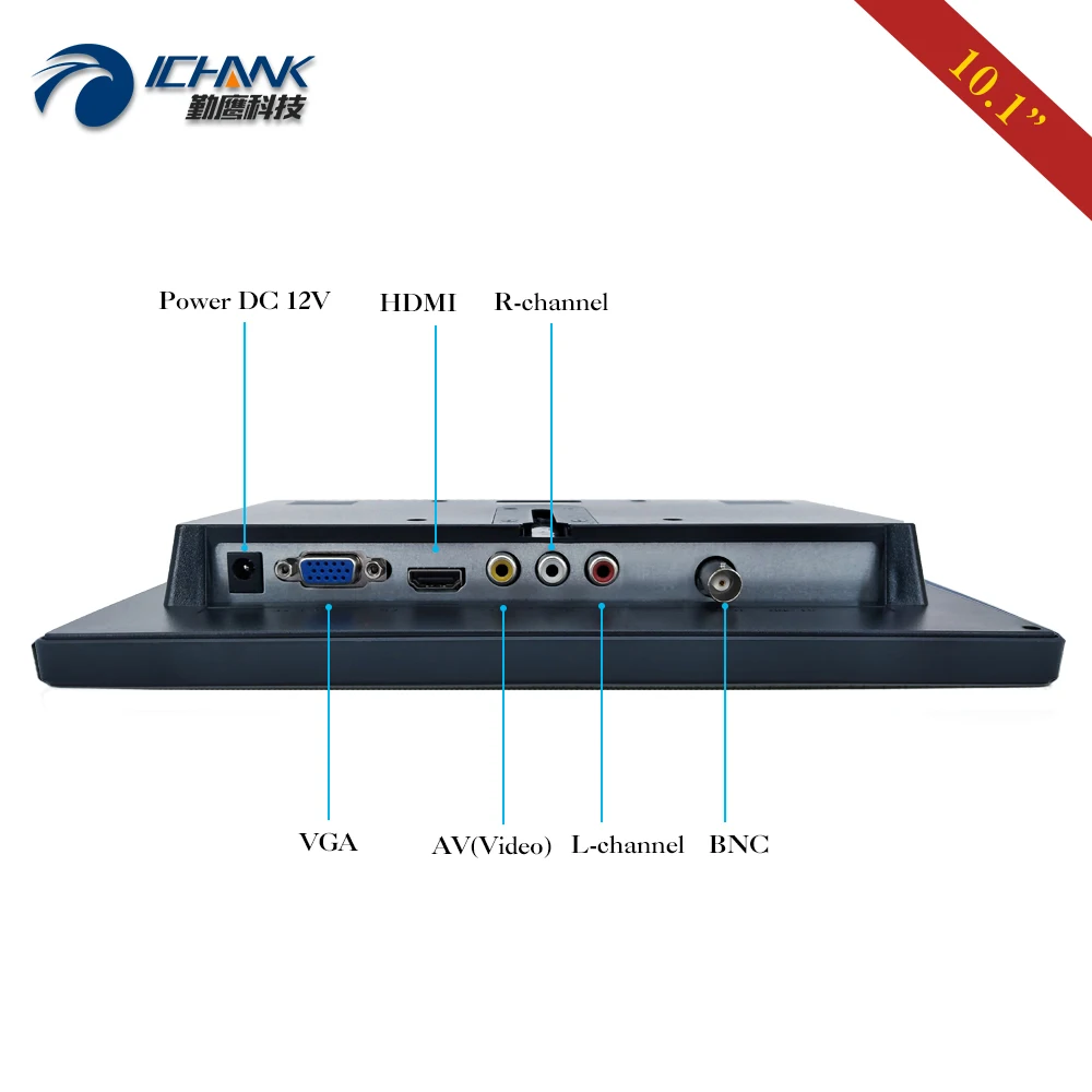 ZB101JN 26/10 1 дюймов 1024x600 16:9 720p Встроенный динамик HDMI VGA POS аппарат видеокамера Raspberry Pi