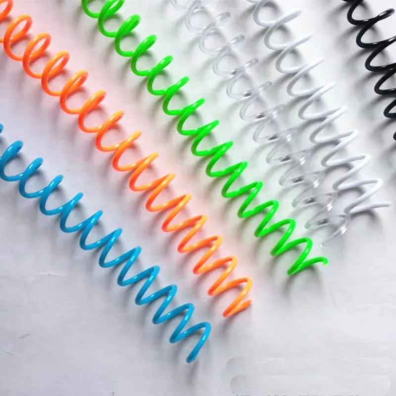 Новинка 100 шт. A4 46 отверстия Пластиковая спиральная катушка с широкими листьями