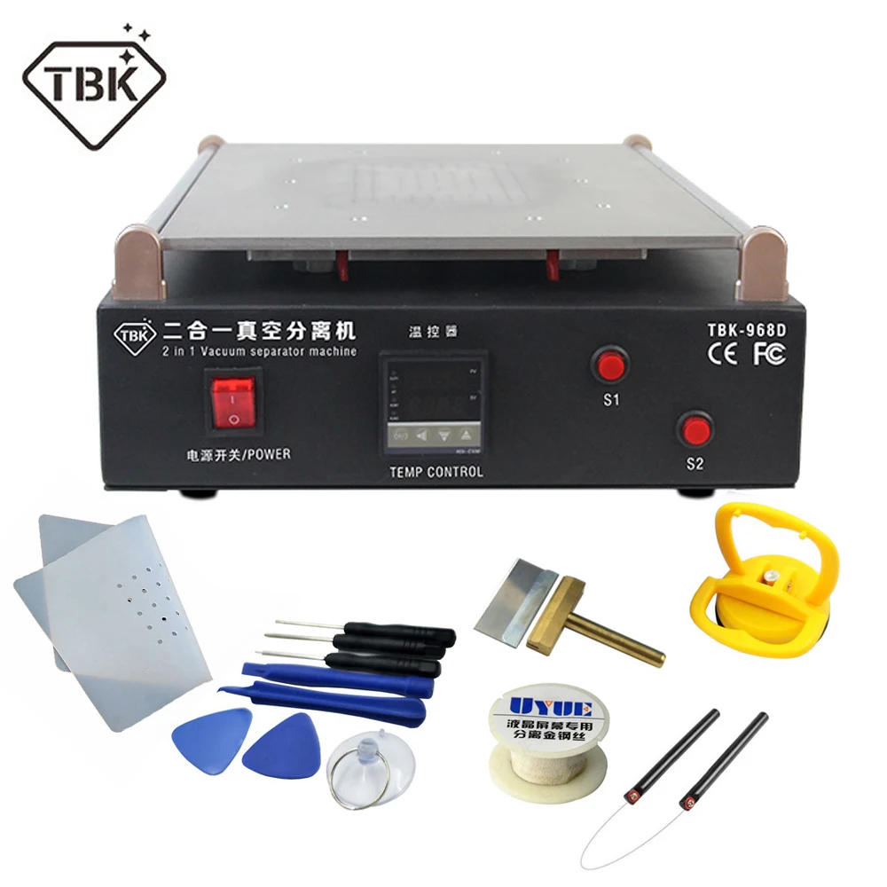 Набор для отделения ЖК экранов TBK наладочная машина со встроенным вакуумным