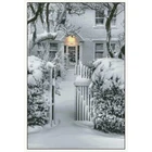 Набор для вышивки крестиком в виде милой Золотой коллекции, зимний двор, вилла, садовый пейзаж, Химера, бесплатная доставка