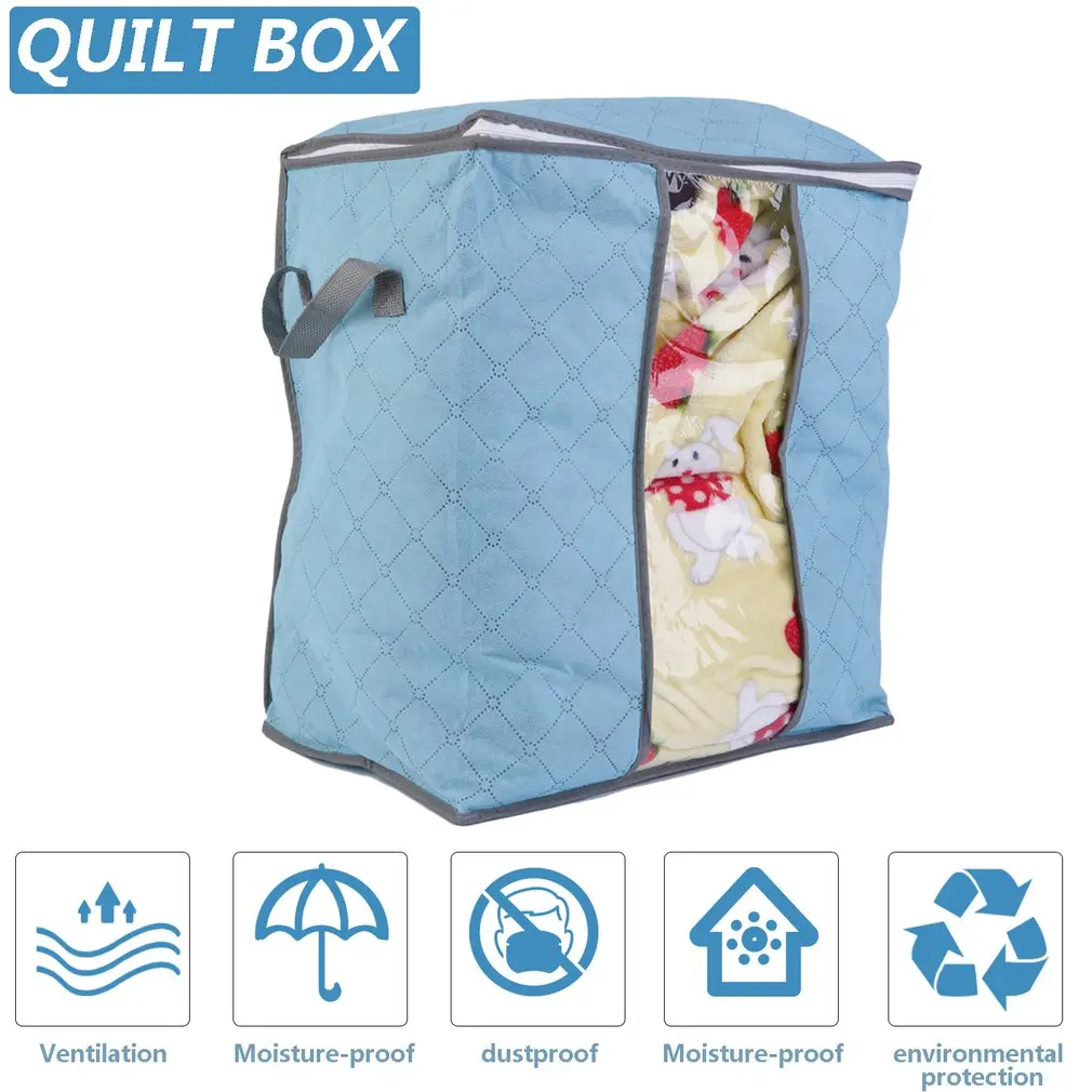 2 цвета U выбрать складной шкаф сумка для хранения одежды Одеяло Подушка Шкаф