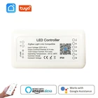 Tuya RGB + CCT RGBW 6Pin Zigbee умная Светодиодная лента светильник Управление; Пульт дистанционного управления голосовой Управление Smart LED Управление; Для Alexa Google