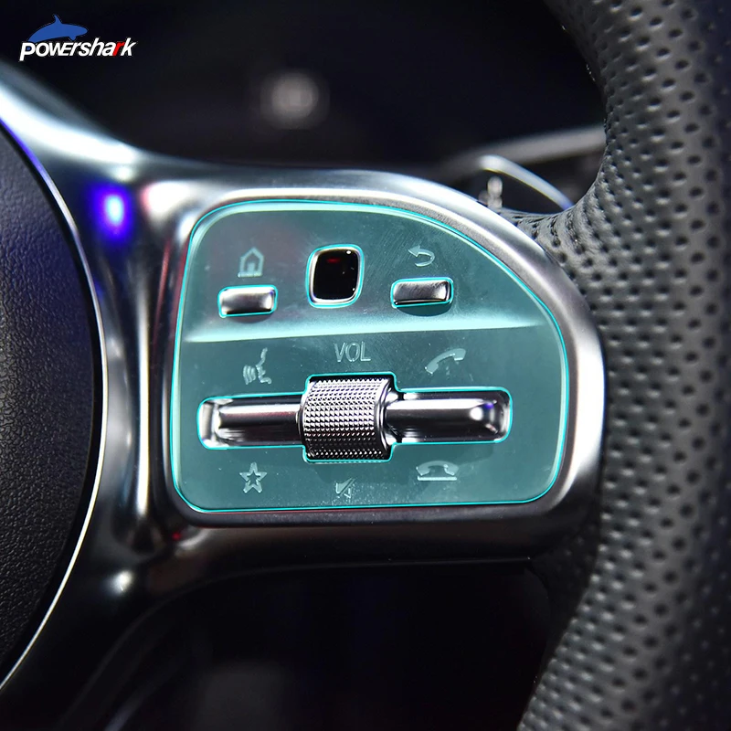 

Car Interior Console Gear Navigation Screen Dashboard Transparent Protective Film For Mercedes Benz CLA Class C118 W118 X118 AMG