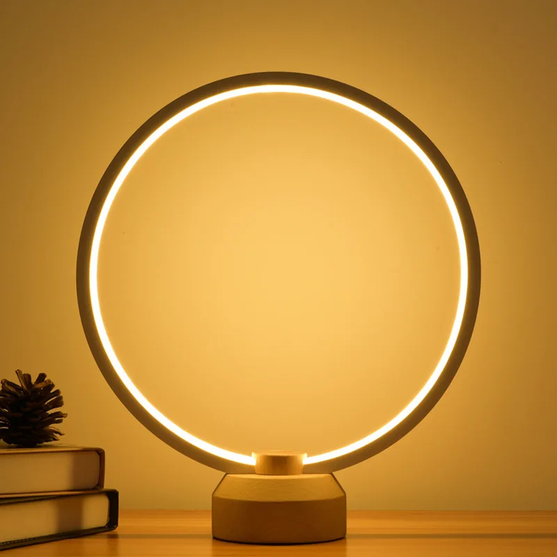 Настольная лампа на магнитной подвеске с поглощением света подарок в виде