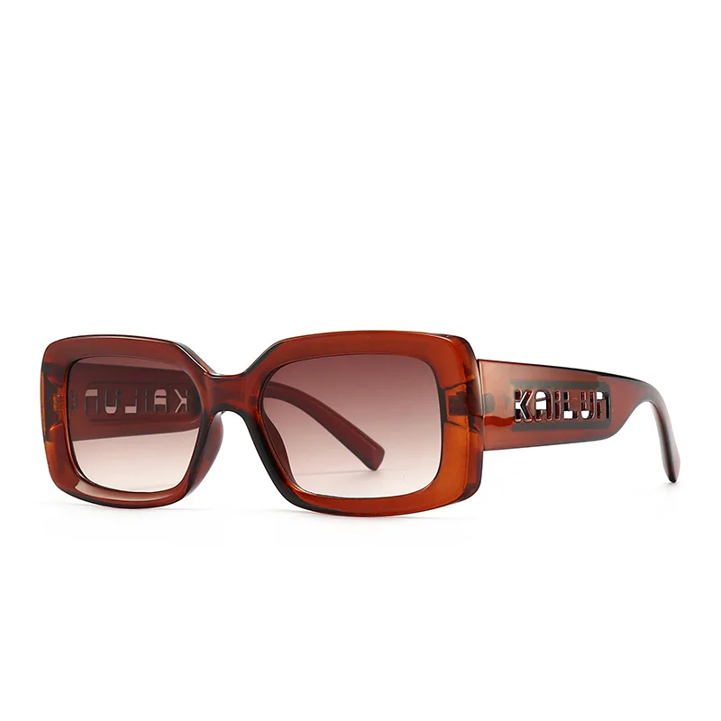 

European and American big-name modern retro sunglasses, high-end ladies INS style sunglasses, all-match trend sunglasses
