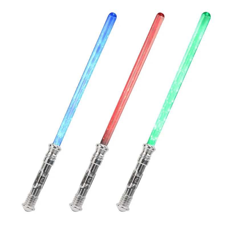 Светильник детские игрушки световой меч пластик RGB лазерный косплей Led вечерние