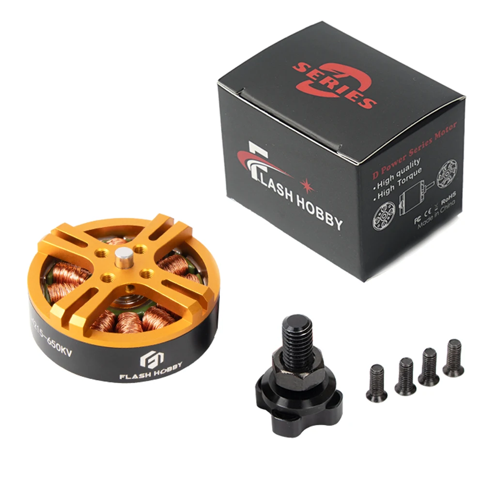 Flash хобби D4215 бесщеточный мотор 650KV 2 3 кг напора 6s Мультикоптер для RC вертолет с
