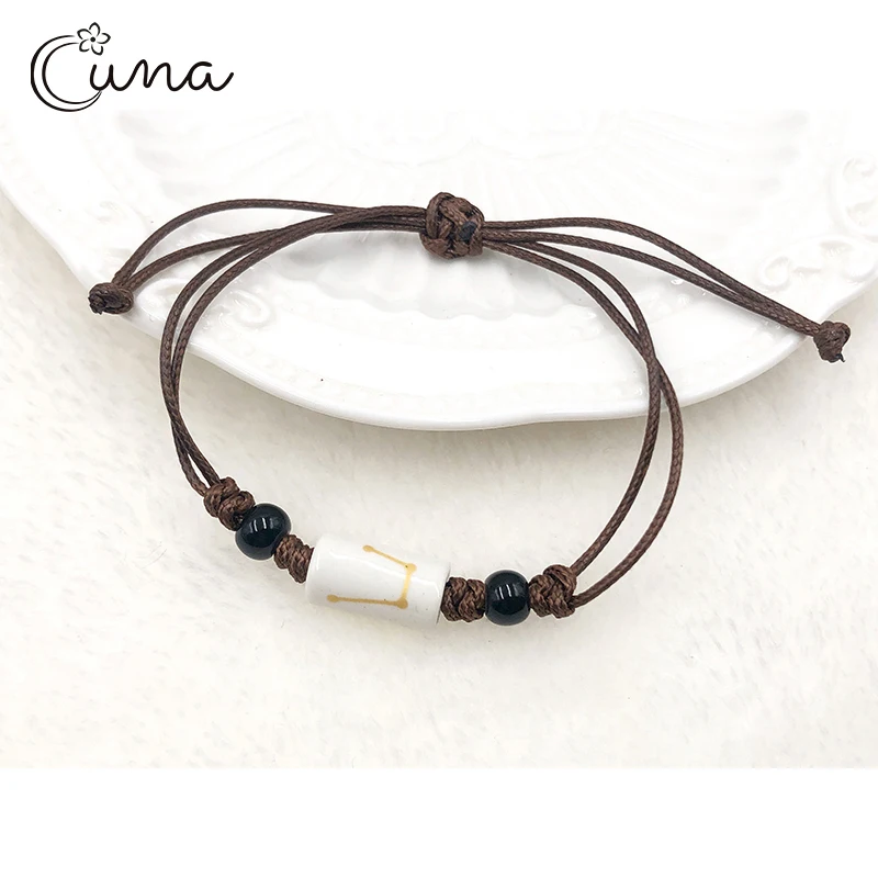 Простой модный ретро-браслет в этническом стиле мужские и женские Украшения