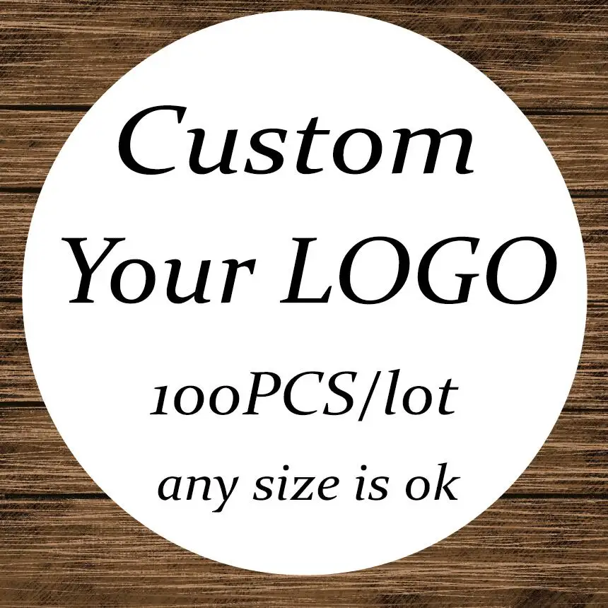 

100PCS Custom Sticker and Customized LOGO/Wedding Stickers/Design Your Own Stickers/Personalized Stickers