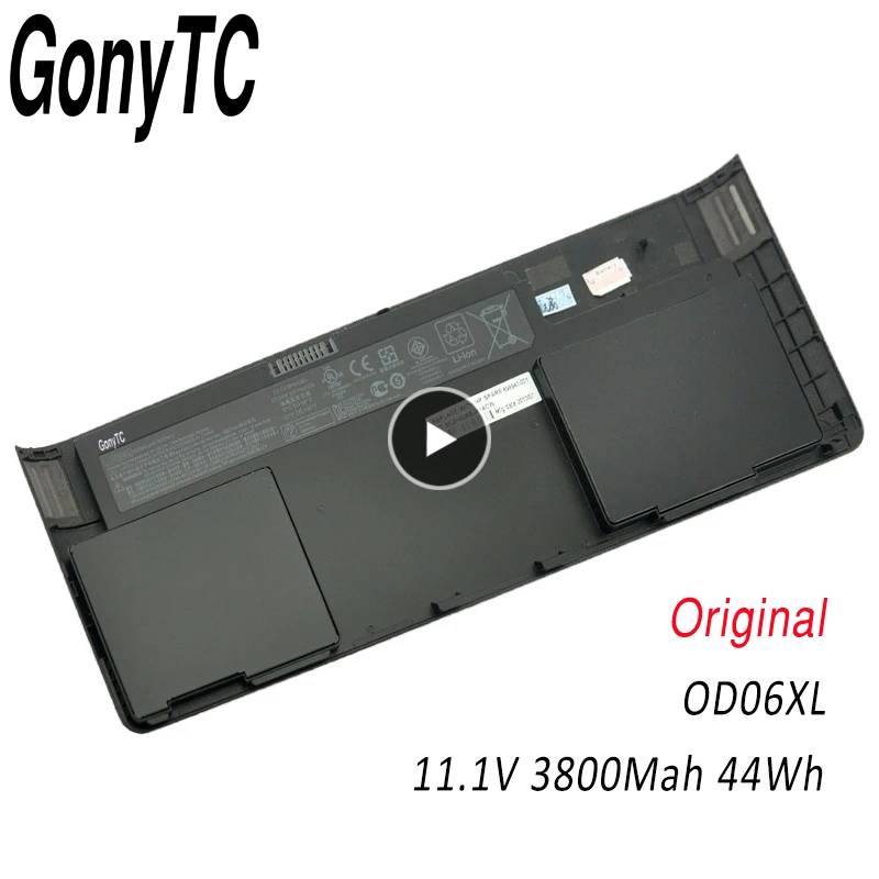 GONYTC OD06XL ноутбук Батарея для HP Elitebook вращаются 810 G1 G2 G3 планшетный ПК HSTNN IB4F 698750 171 1C1