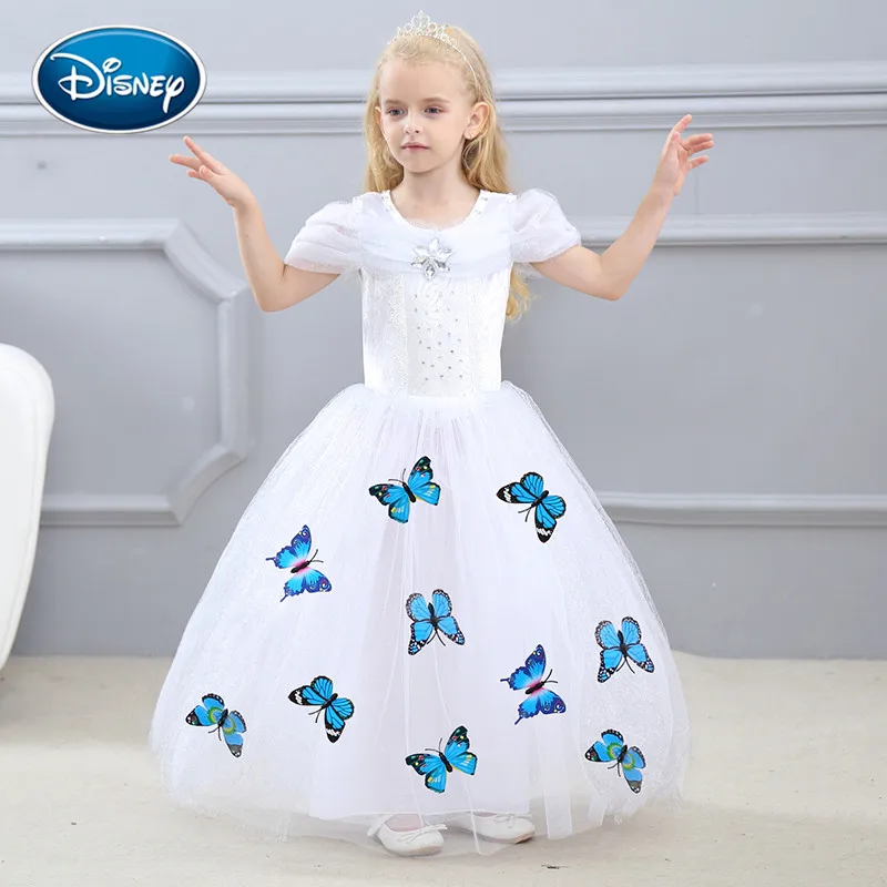 Юбка для девочек Disney Холодное сердце юбка Золушки детская одежда принцессы