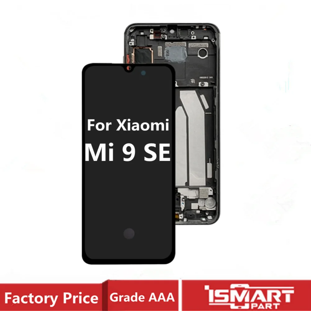 

Original For Xiaomi Mi 9 SE LCD Screen Replacement With Fingerprint 10 Touch Display For Xiaomi Mi 9SE M1903F2G