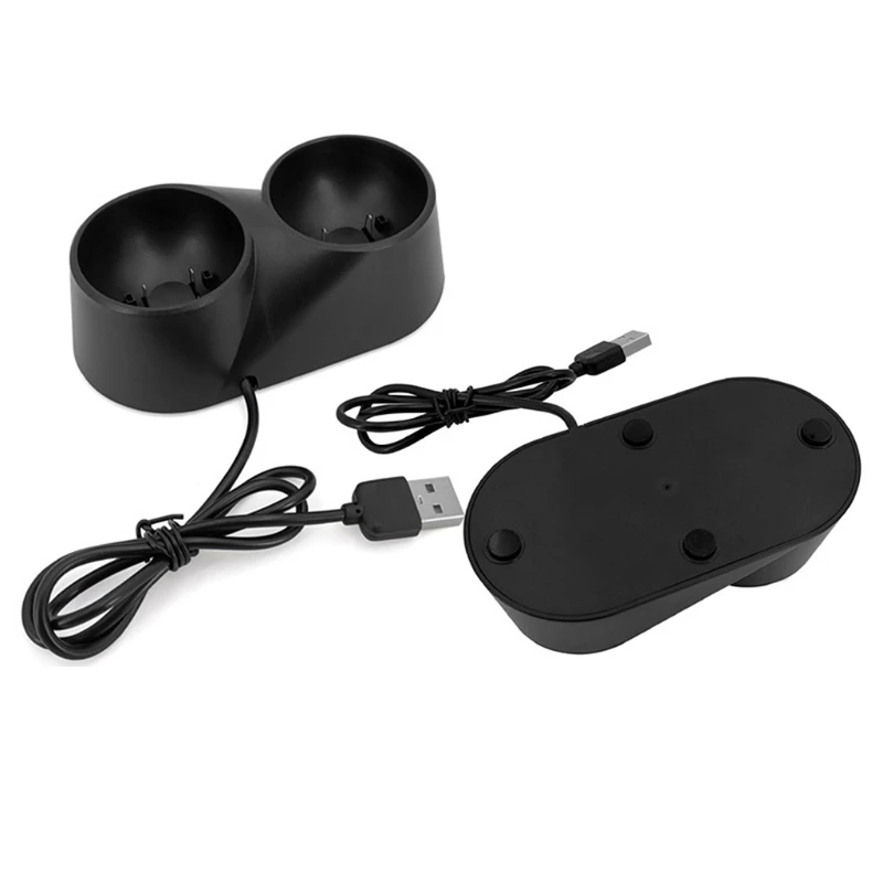 Двойное зарядное устройство док-станция подставка для S ony Play Station PS4 VR Move PSVR PS 4