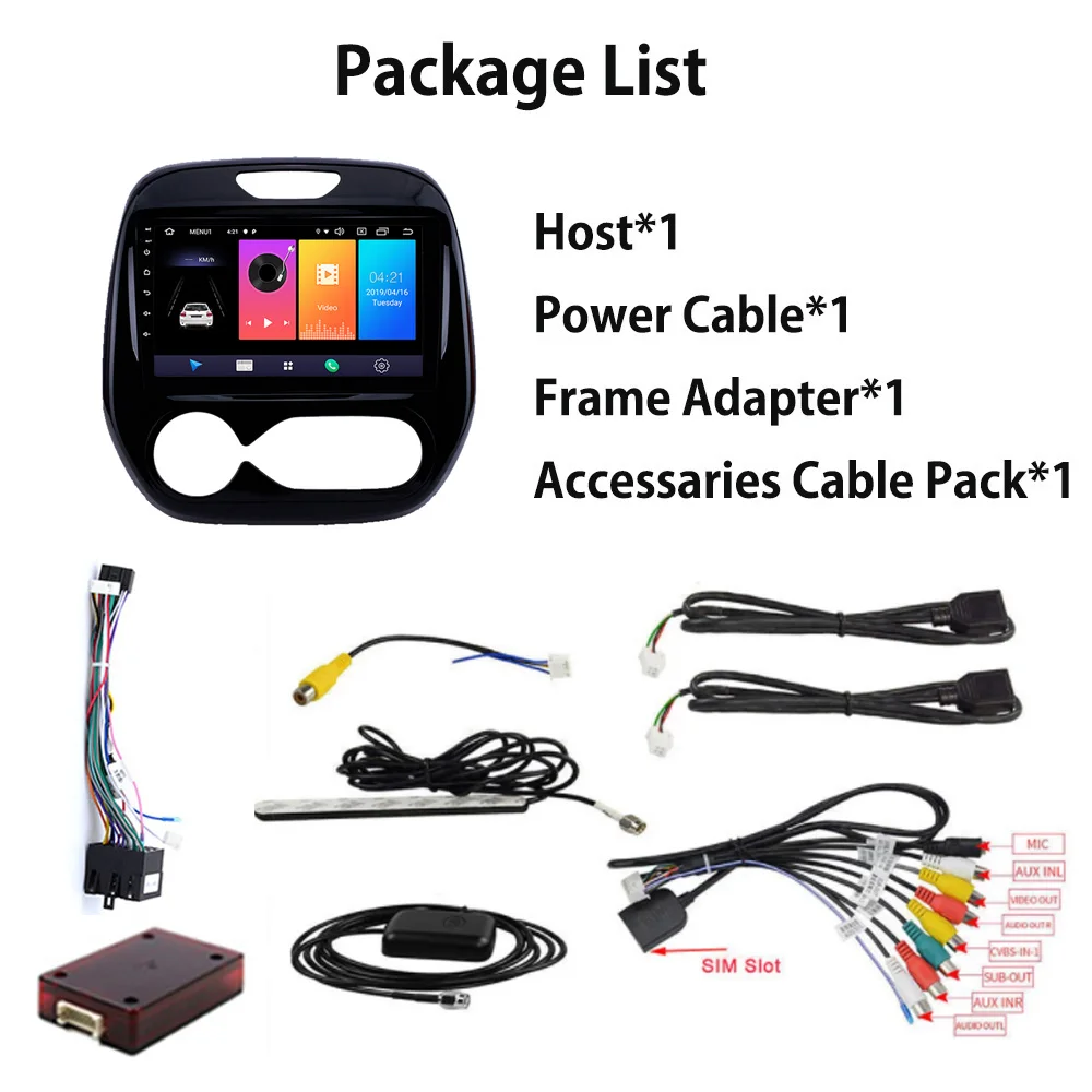 

Android 9.0 WIFI 4G Car Radio Multimedia Video Player For Renault Kaptur Captur 2016 2017 2018 2019 2Din No 2Din DVD USB RDS DSP