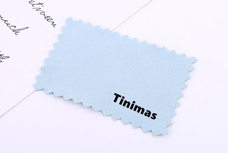 300 шт. товары на заказ Бесплатная печать логотипа чистящая полировочная ткань для