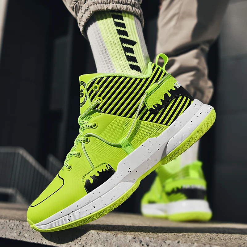 

Men Basketball Shoes Street Basketball Culture Sports Shoes High Quality Sneakers Shoes Comfortable Mens Basketball Sneakers