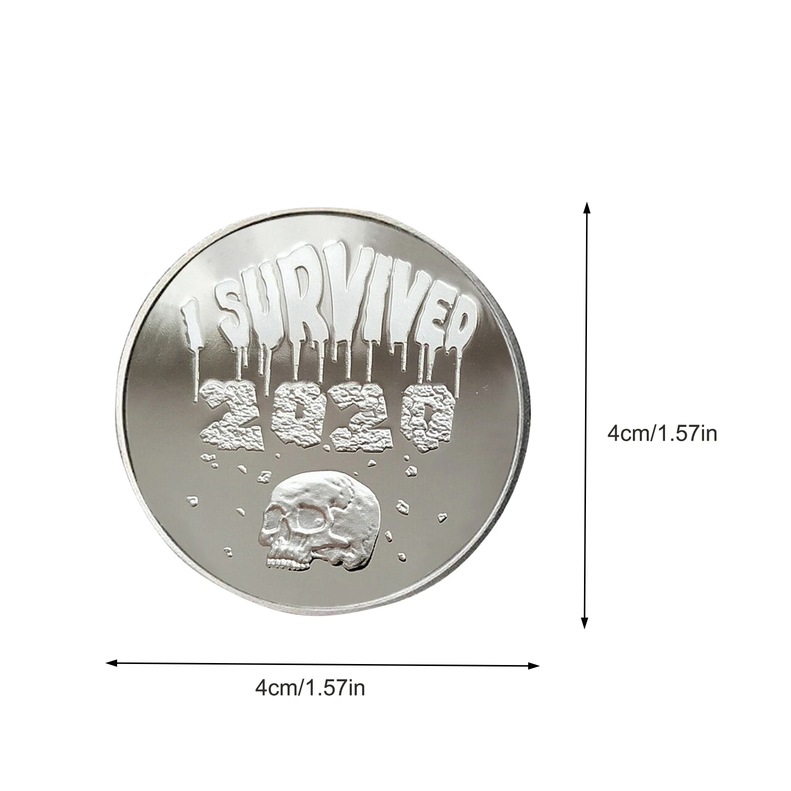 Я пережил 2020 памятную монету | Дом и сад