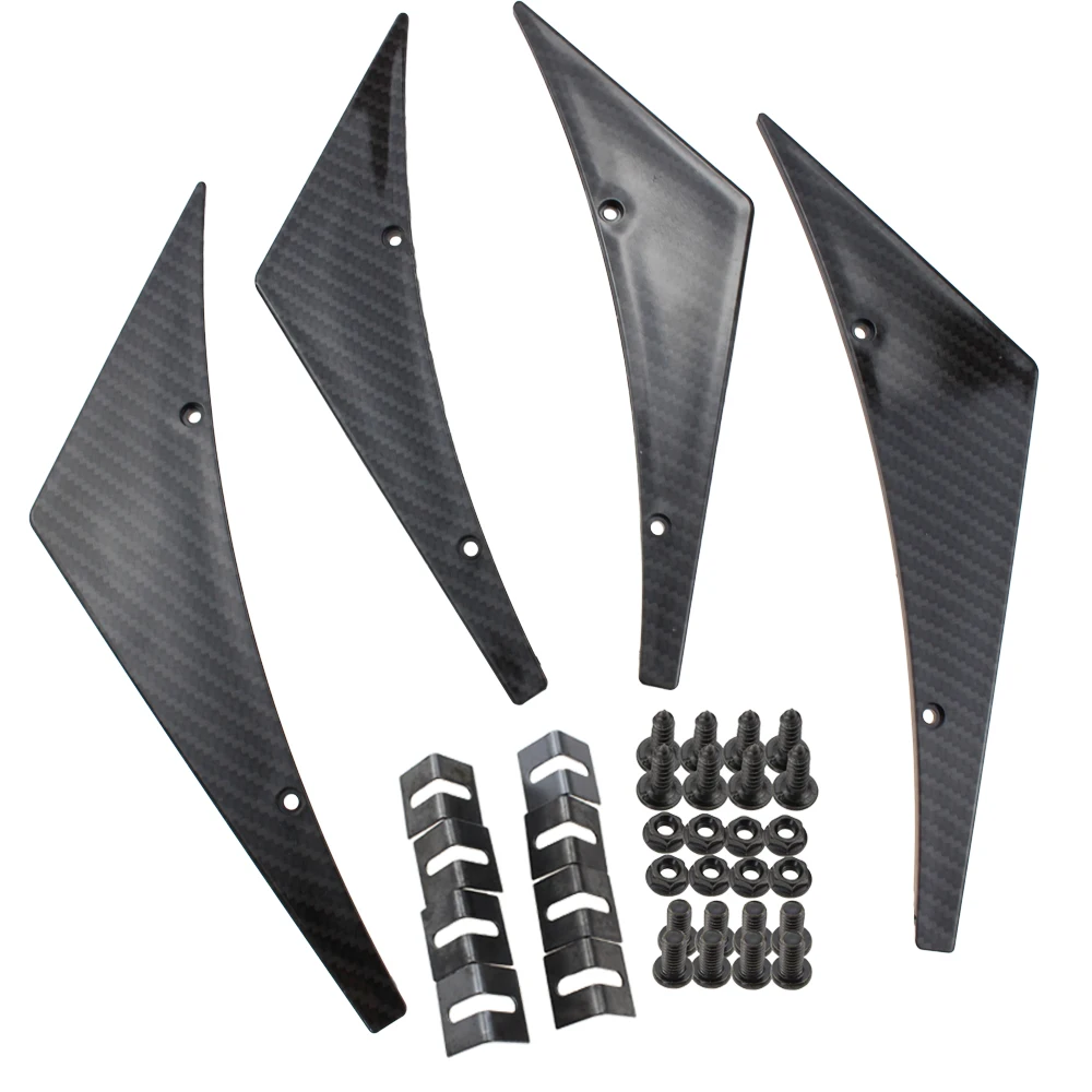 Передний бампер автомобиля, сплиттер, плавники кузова, крылья канарда для Fiat Punto Palio Uno Idea Bravo Sedici Grande Tipo Qubo Panda Mobi.