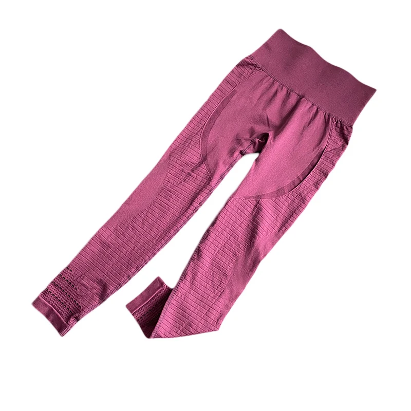 Dropship High Waist Fitness Women's Full Length Tights Running Pants Shaping Girls Yoga Pants Exercise Pants Yoga Leggings