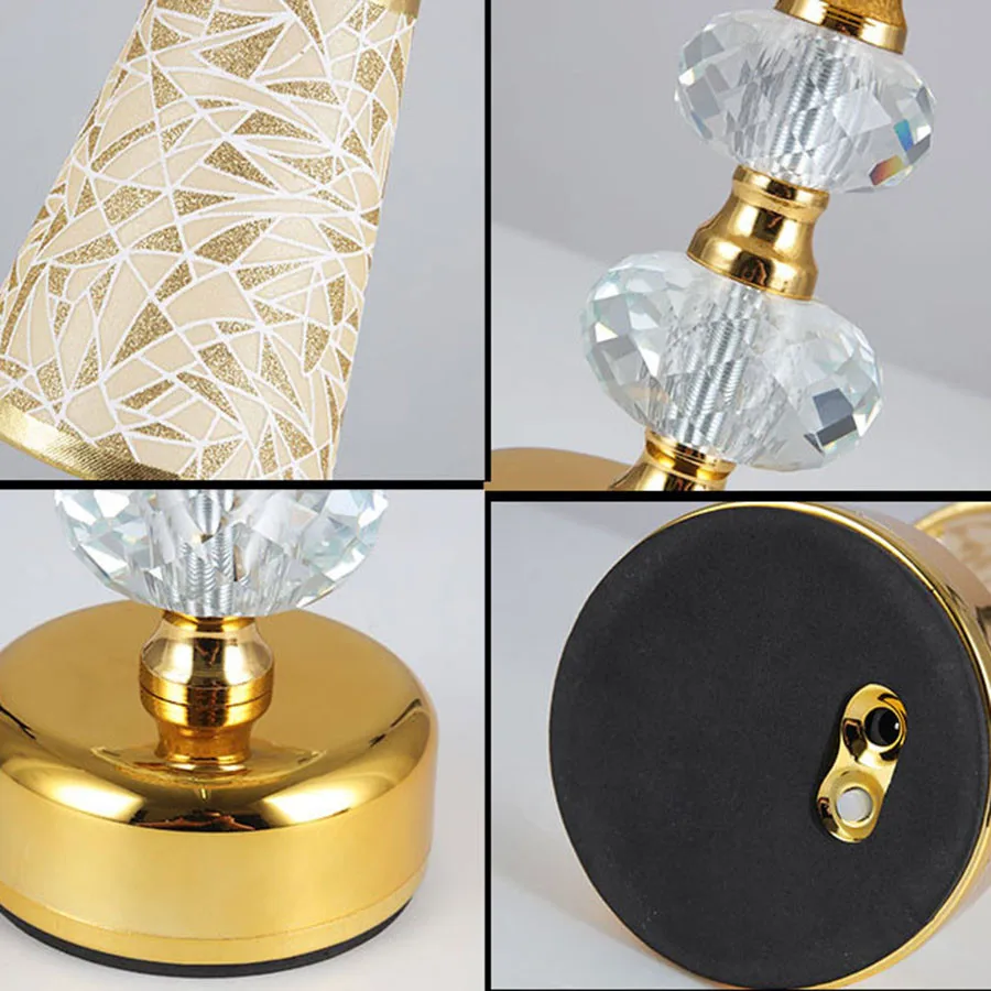 

Dimmable LED Noble Table Lamps Bedroom Bedside Reading Desk Light Creative Library KTV Office Cafe Bar Table Night Light