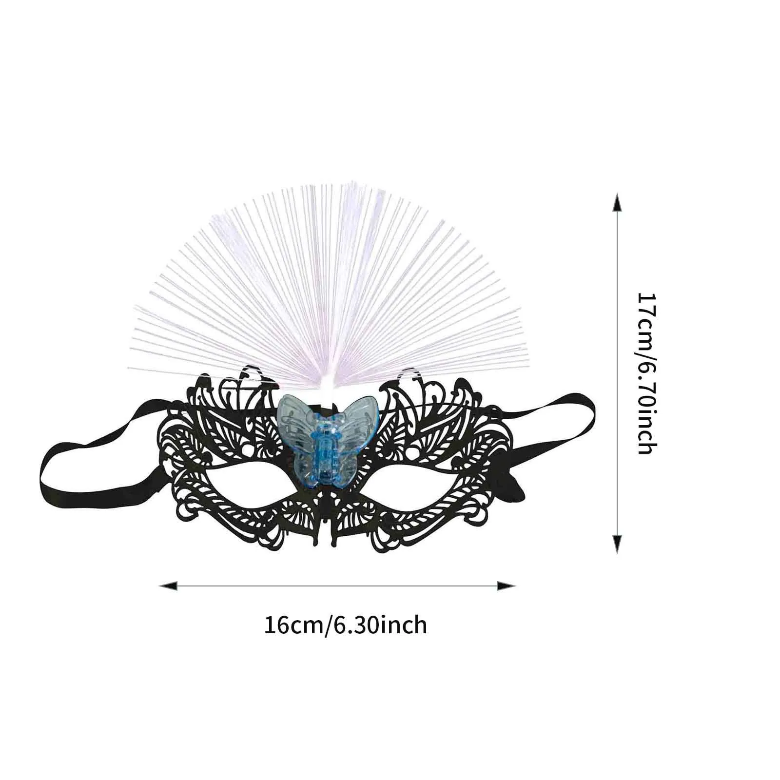 

Carnival party prom mask Party Holiday Party Flash Party Luminous Masquerade Ball Prom Halloween Costume Play Accessories