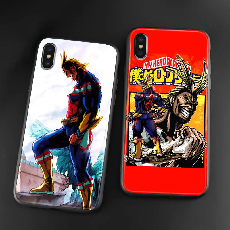 Все может один для всех Boku без мой герой iPhone 6s 7 8 Plus X XR XS 11 12 mini Pro Max Мягкий