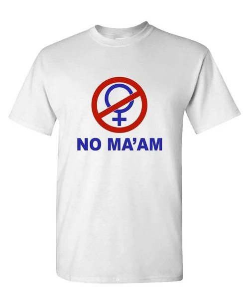 

NO MA'AM funny bundy joke parody party - Cotton Unisex T-Shirt Tee