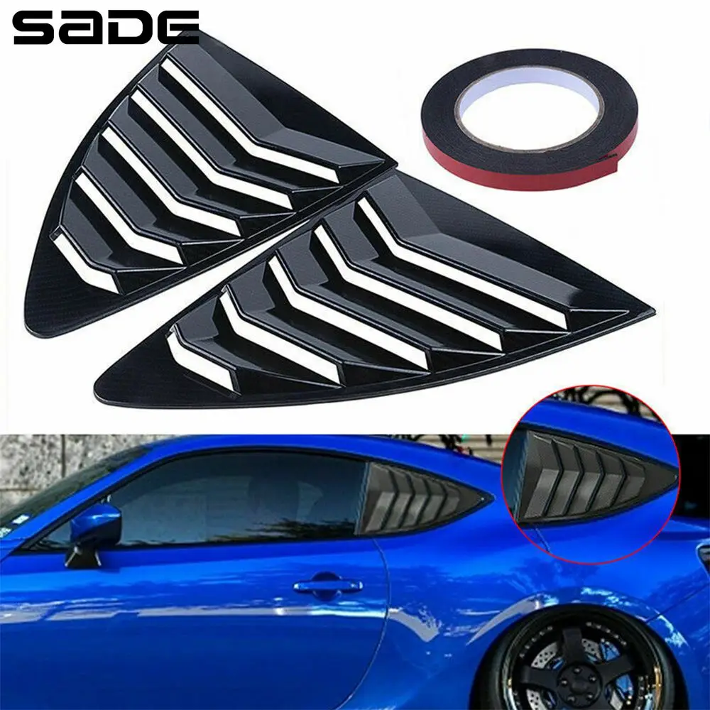 2 шт. декоративные накладки на окна заднего четверти для Scion FRS For Subaru BRZ Toyota 86 GT86