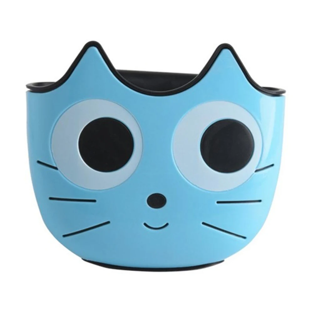 Милый Кот Форма мыло губка держатель раковина дренажная стойка раковиной фильтр