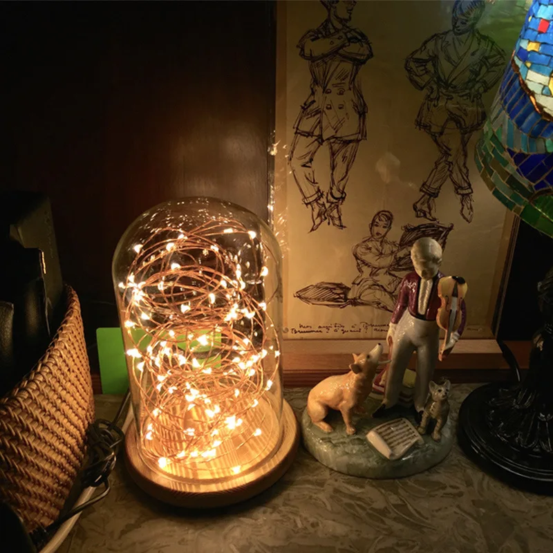 Modern simple all star firefly desk lamp Christmas birthday gift bedroom study decoration | Лампы и освещение